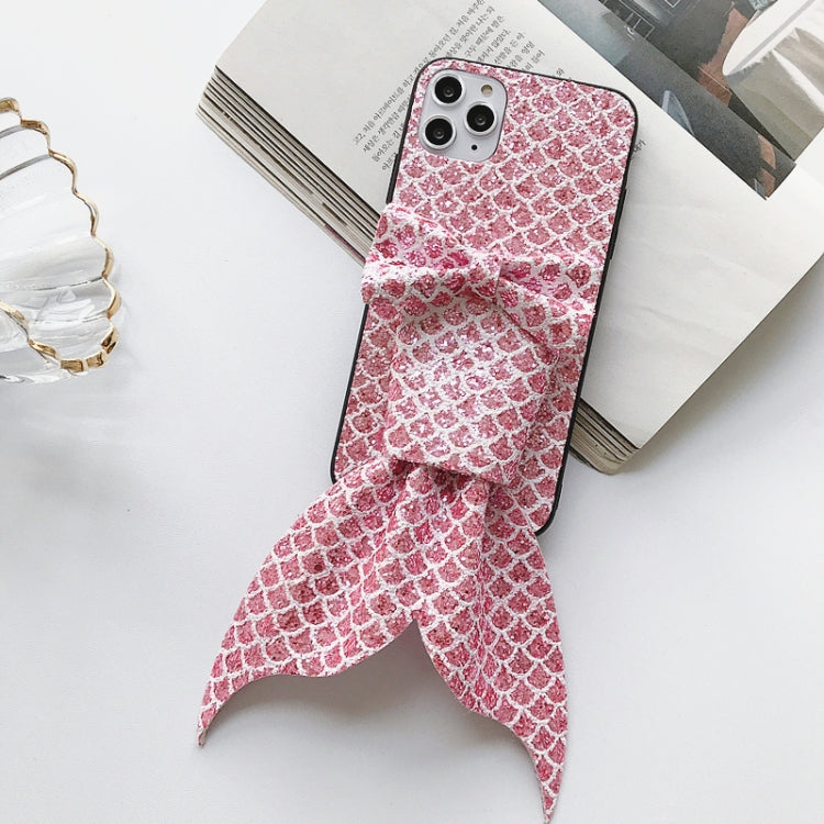 For iPhone 11 Pro Mermaid Gem Pattern Glitter Powder TPU Case