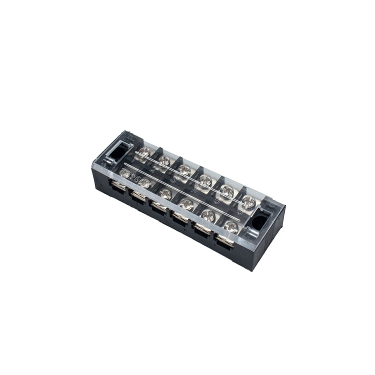 A4008 5 in 1 TB-2506 25A Double Row 6-position Fixed Power Screw Terminal
