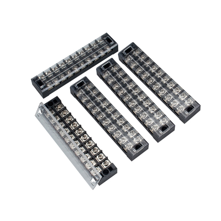 A4010 5 in 1 TB-2510 25A Double Row 10-position Fixed Power Screw Terminal