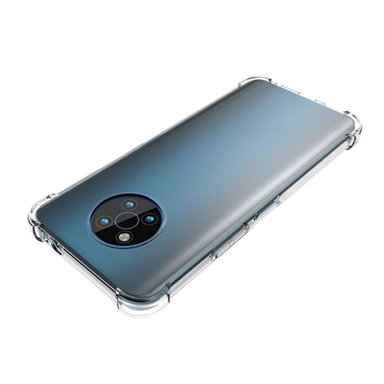 For Nokia G50 5G Shockproof Non-slip Thickening TPU Phone Case(Transparent)