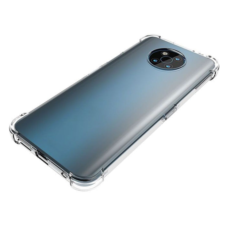 For Nokia G50 5G Shockproof Non-slip Thickening TPU Phone Case(Transparent)