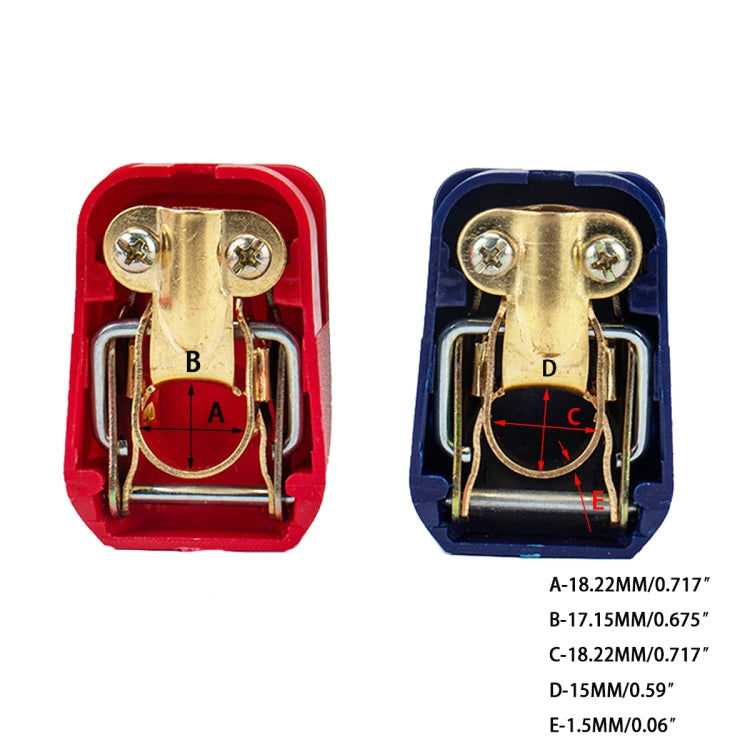 A2897 1 Pair Car Quick-pull Battery Terminal Connectors
