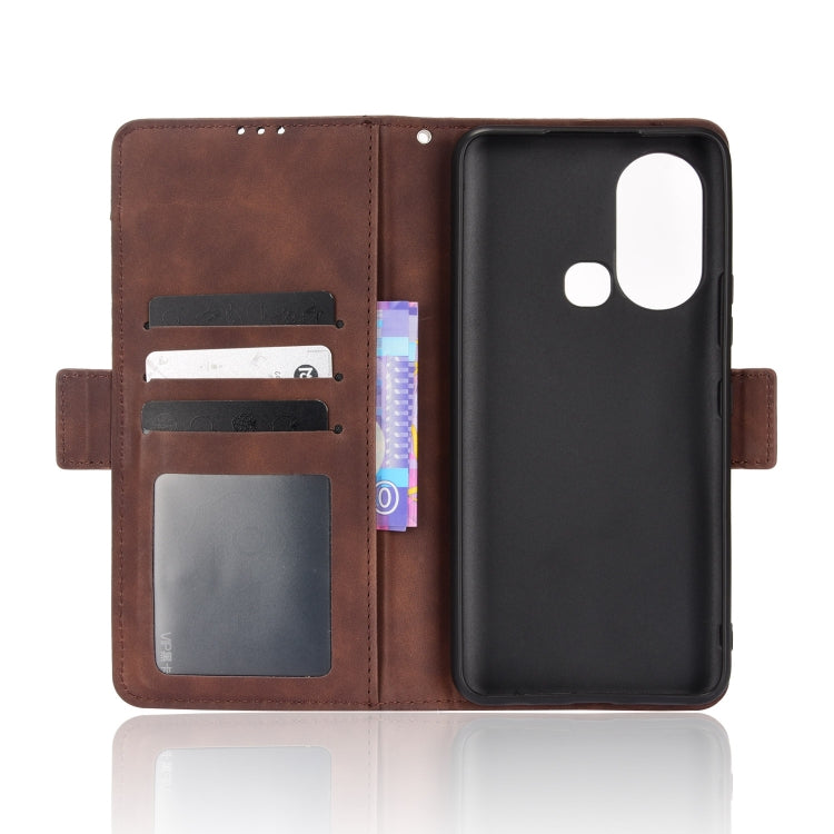 For Infinix Hot 11S Skin Feel Calf Pattern Leather Phone Case