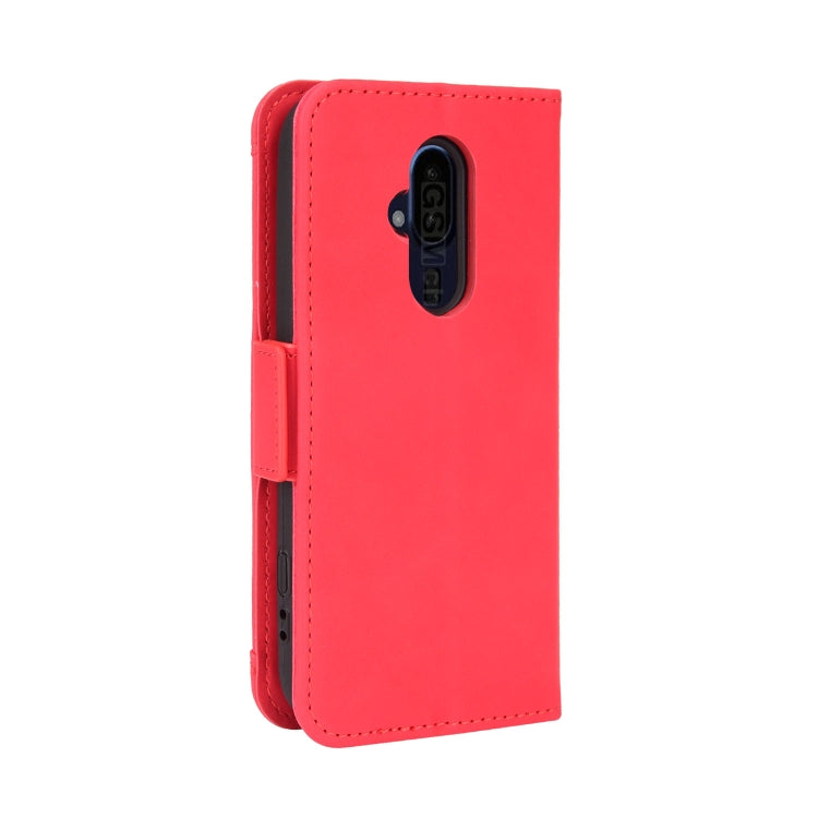 For Fujitsu Arrows F-52B JP Skin Feel Calf Pattern Leather Phone Case
