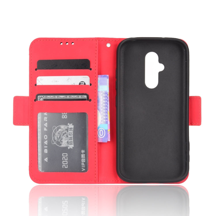 For Fujitsu Arrows F-52B JP Skin Feel Calf Pattern Leather Phone Case