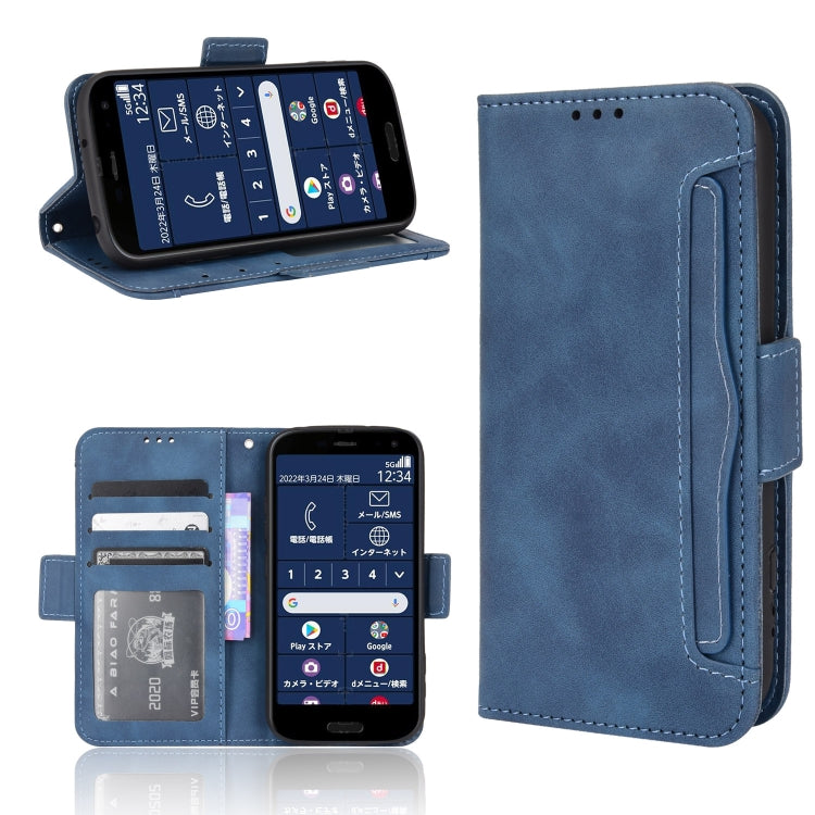 For Fujitsu Arrows F-52B JP Skin Feel Calf Pattern Leather Phone Case