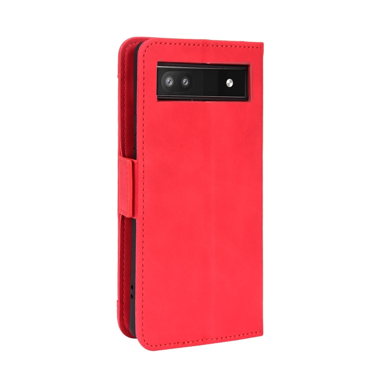 For Google Pixel 6a Skin Feel Calf Pattern Leather Phone Case