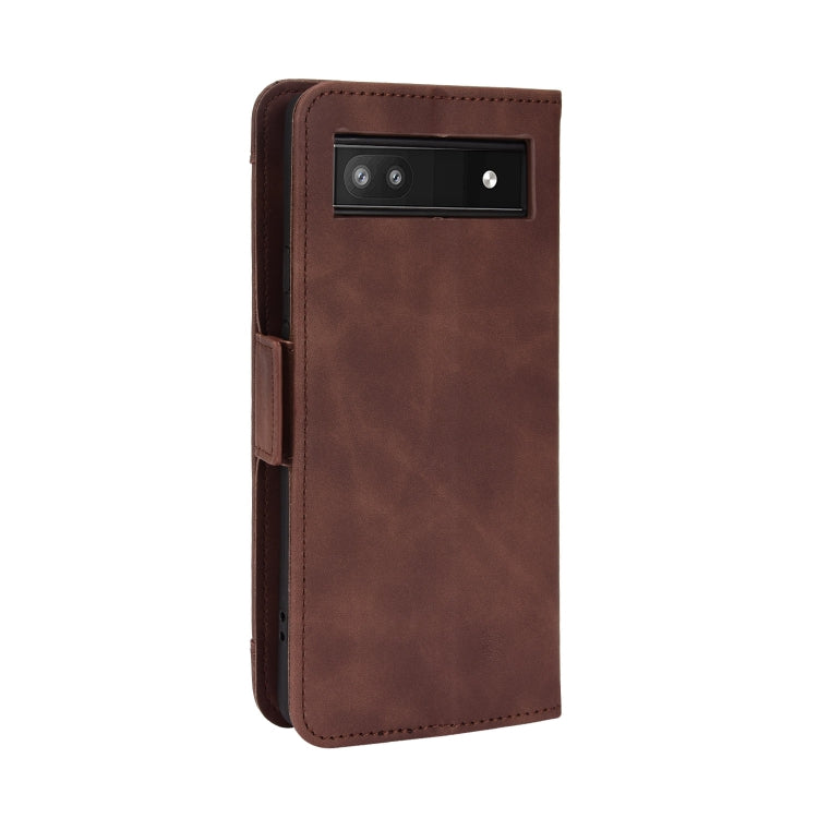 For Google Pixel 6a Skin Feel Calf Pattern Leather Phone Case