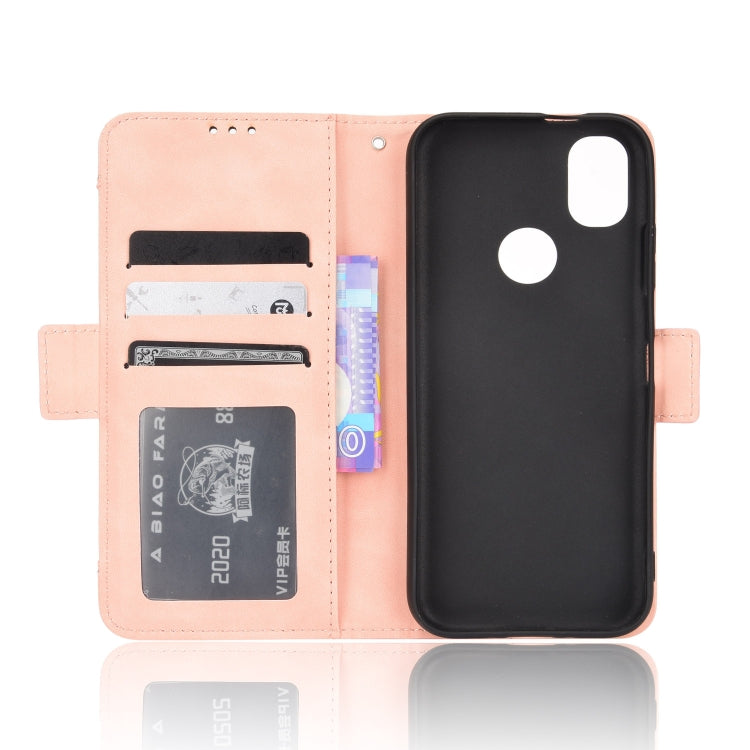 For Kyocera KY-51B Skin Feel Calf Pattern Leather Phone Case