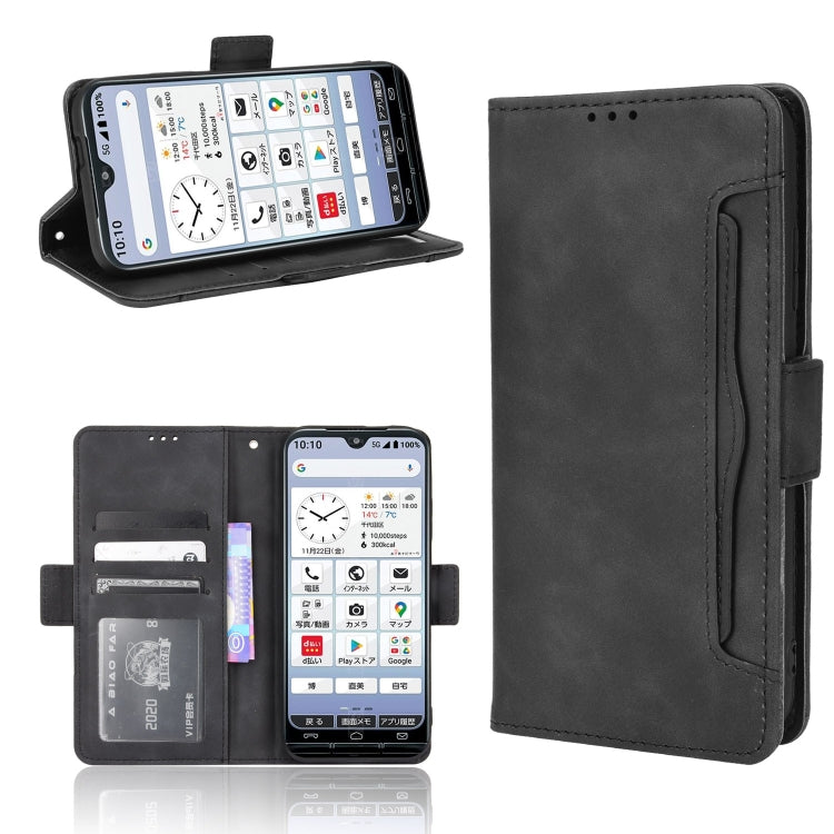 For Kyocera KY-51B Skin Feel Calf Pattern Leather Phone Case