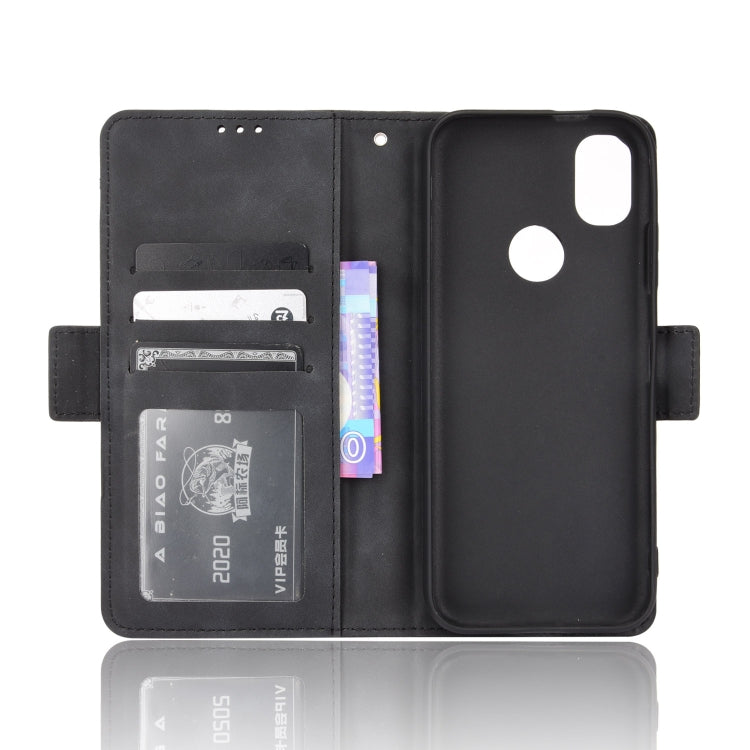 For Kyocera KY-51B Skin Feel Calf Pattern Leather Phone Case
