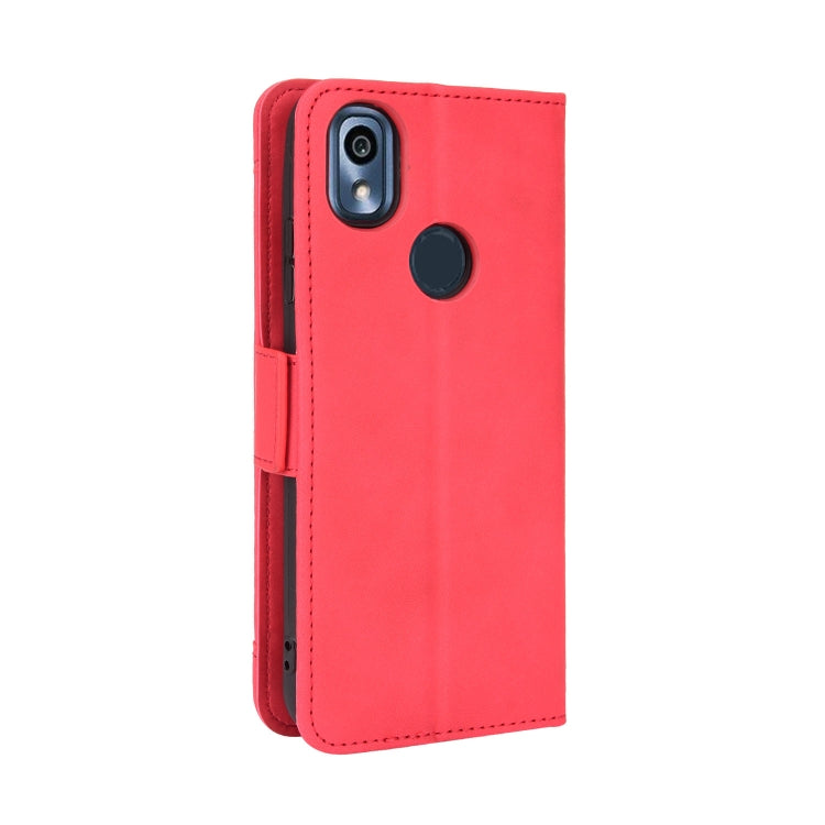 For Kyocera KY-51B Skin Feel Calf Pattern Leather Phone Case