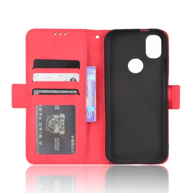 For Kyocera KY-51B Skin Feel Calf Pattern Leather Phone Case