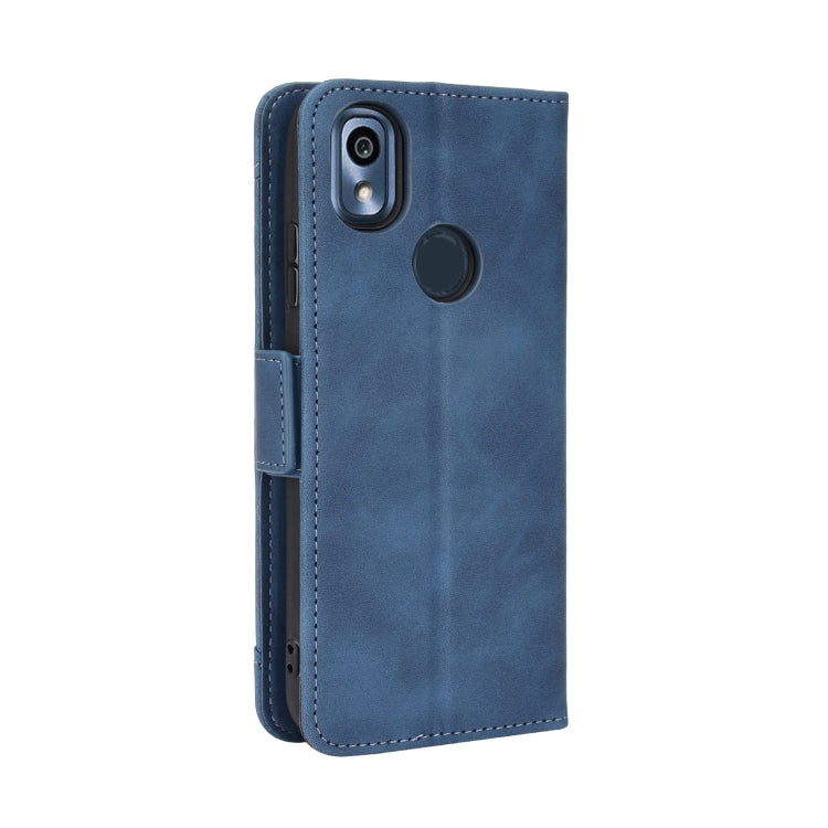 For Kyocera KY-51B Skin Feel Calf Pattern Leather Phone Case