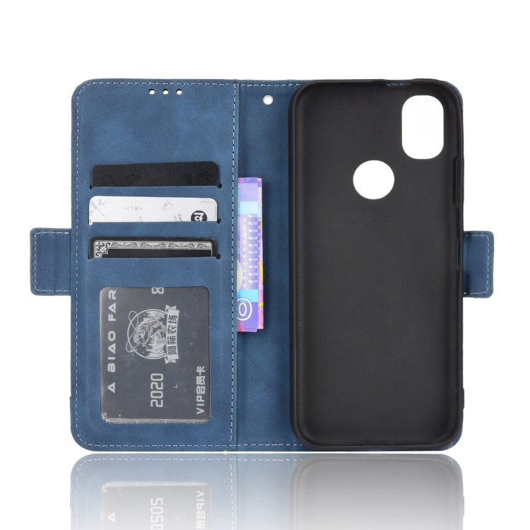 For Kyocera KY-51B Skin Feel Calf Pattern Leather Phone Case