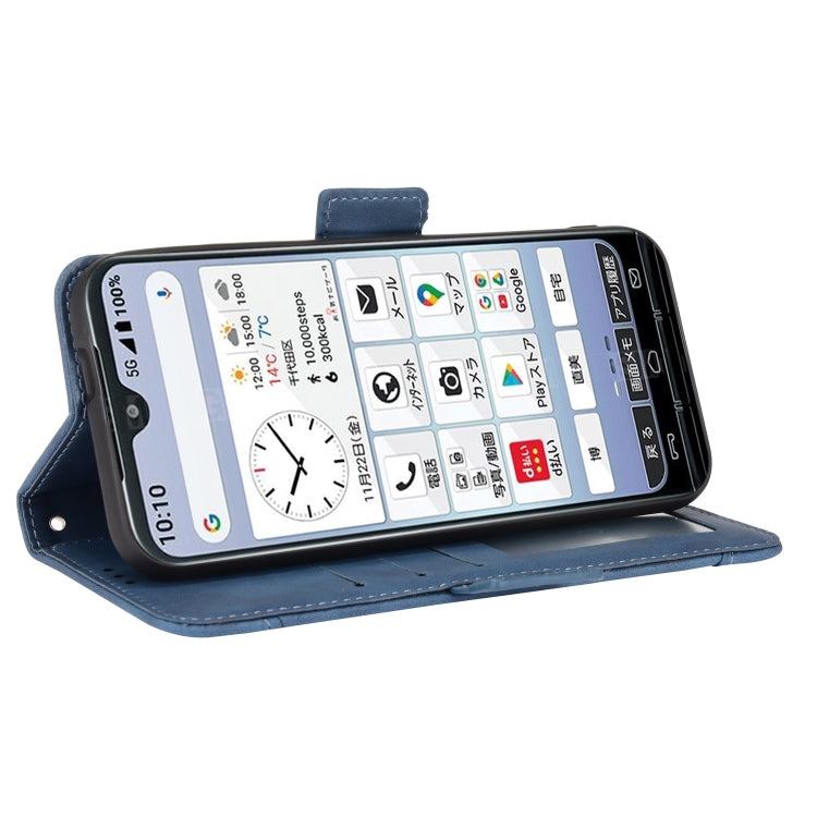 For Kyocera KY-51B Skin Feel Calf Pattern Leather Phone Case