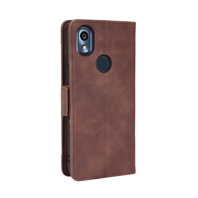For Kyocera KY-51B Skin Feel Calf Pattern Leather Phone Case