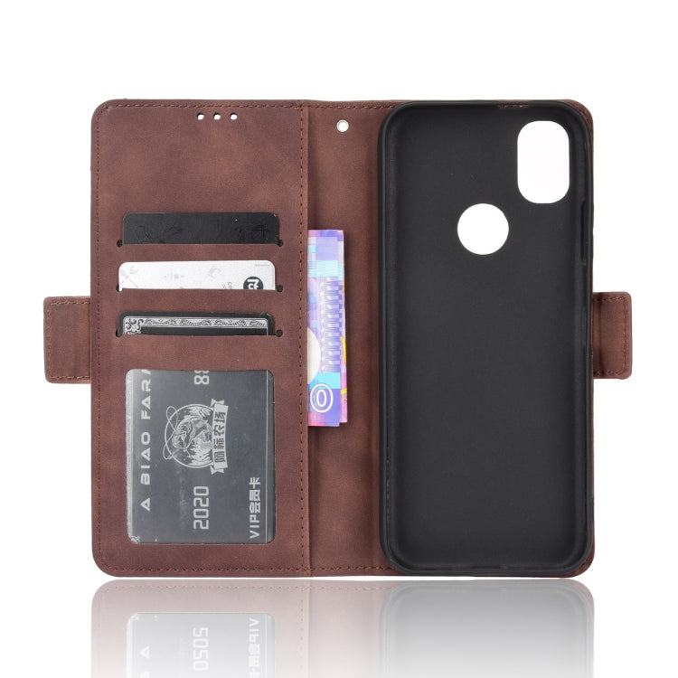 For Kyocera KY-51B Skin Feel Calf Pattern Leather Phone Case