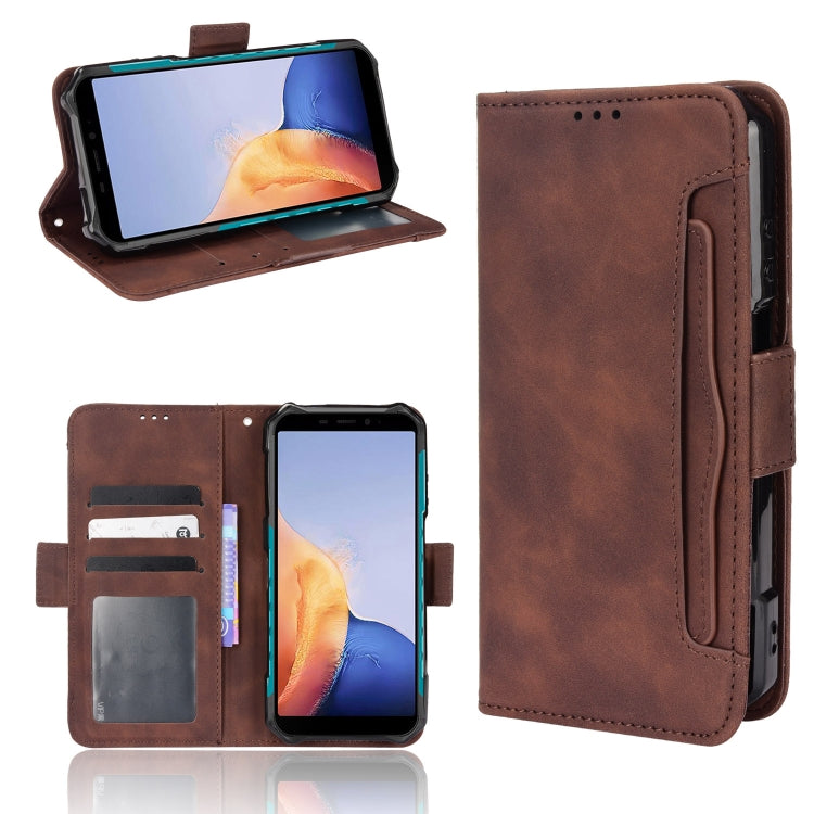 For Ulefone Armor X9 Skin Feel Calf Pattern Leather Phone Case