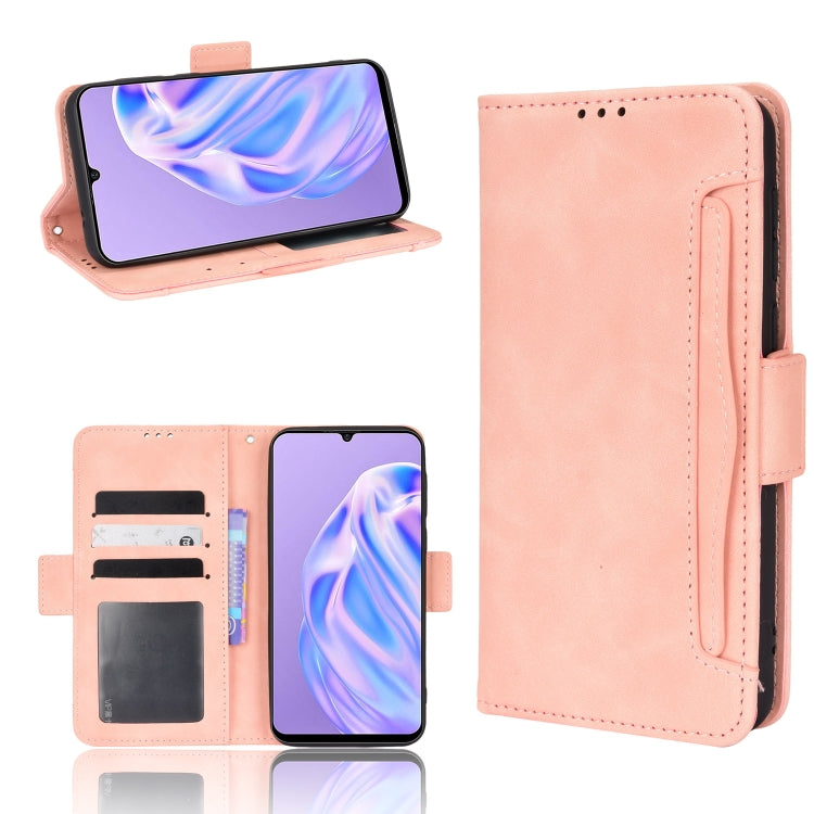 For Ulefone Note 6 / Note 6P Skin Feel Calf Pattern Leather Phone Case