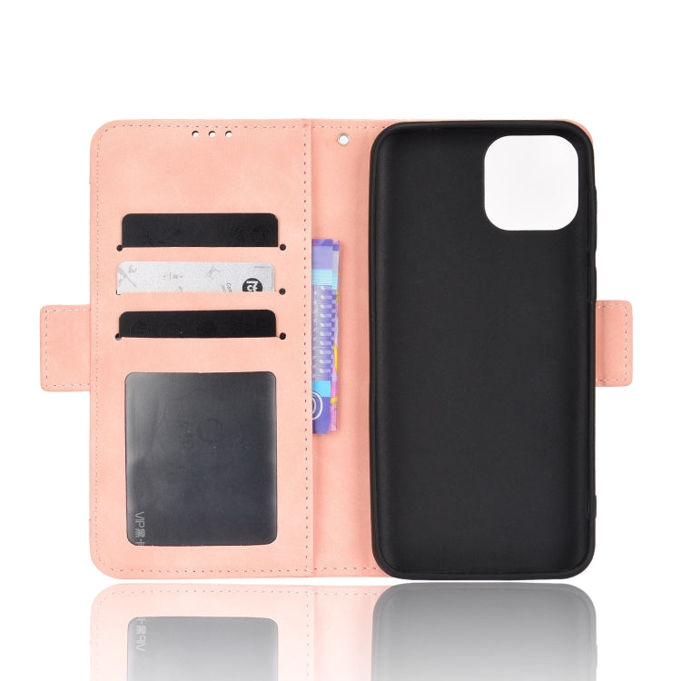 For Ulefone Note 6 / Note 6P Skin Feel Calf Pattern Leather Phone Case