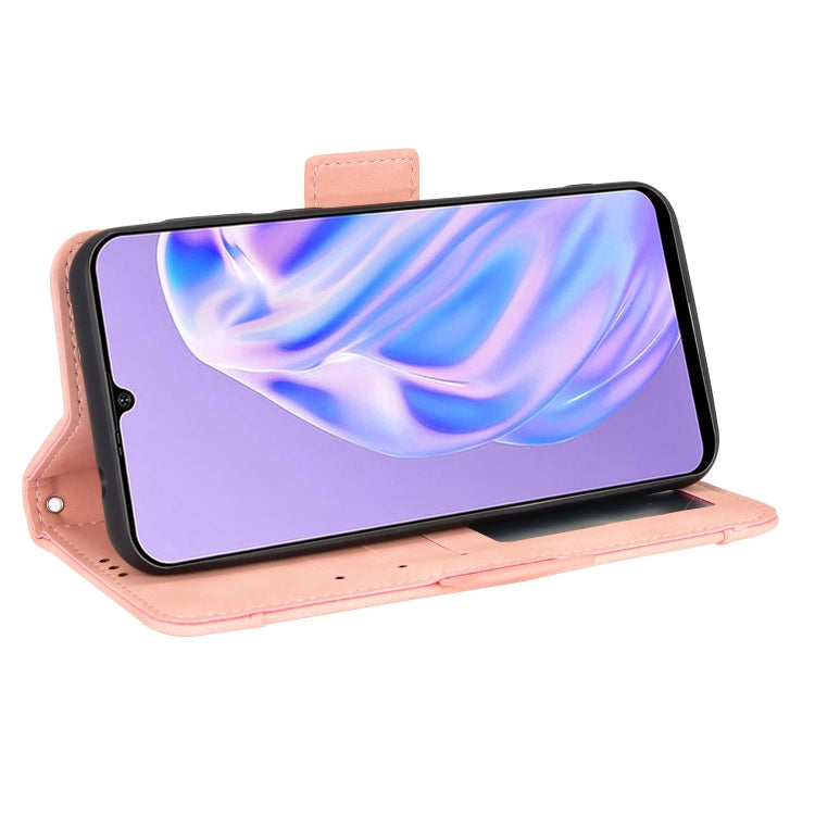 For Ulefone Note 6 / Note 6P Skin Feel Calf Pattern Leather Phone Case