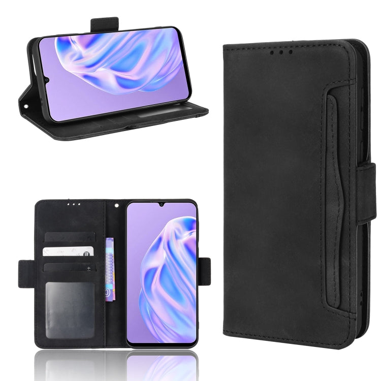 For Ulefone Note 6 / Note 6P Skin Feel Calf Pattern Leather Phone Case