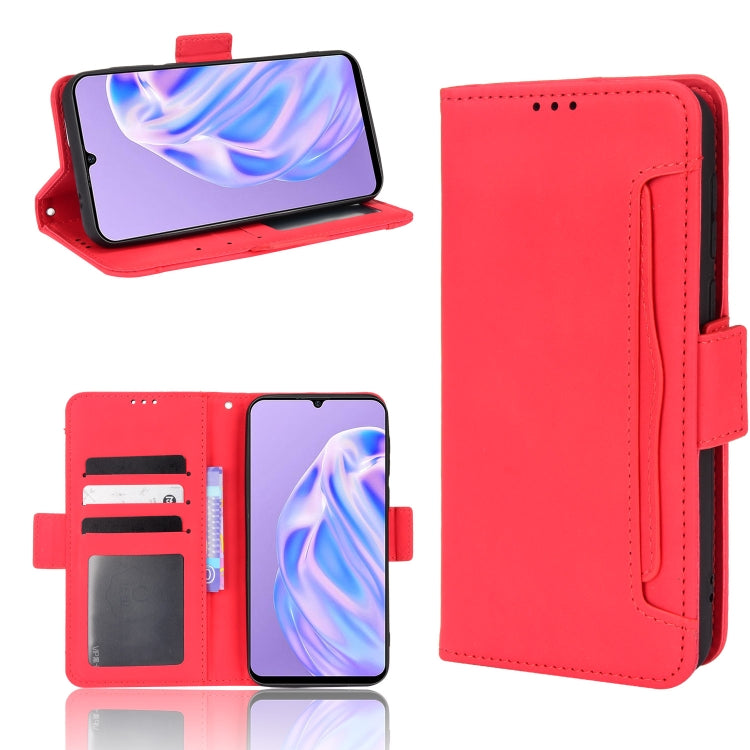 For Ulefone Note 6 / Note 6P Skin Feel Calf Pattern Leather Phone Case