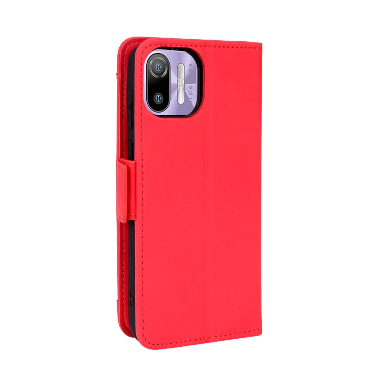 For Ulefone Note 6 / Note 6P Skin Feel Calf Pattern Leather Phone Case