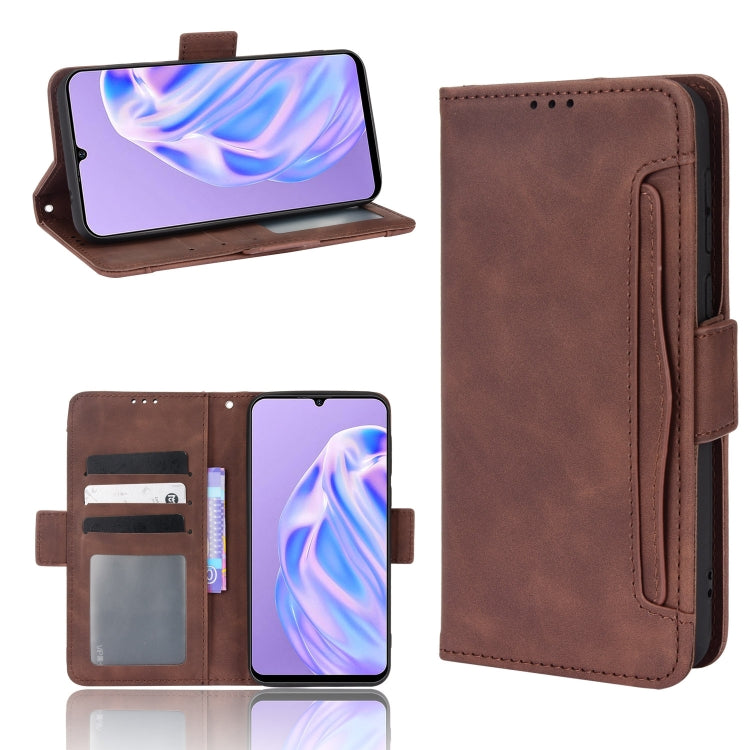 For Ulefone Note 6 / Note 6P Skin Feel Calf Pattern Leather Phone Case