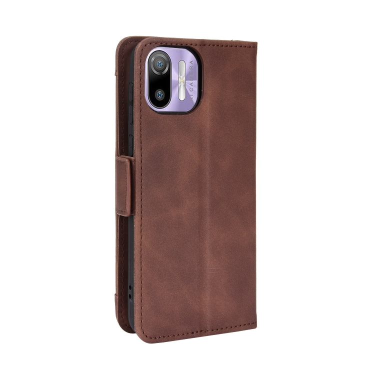 For Ulefone Note 6 / Note 6P Skin Feel Calf Pattern Leather Phone Case