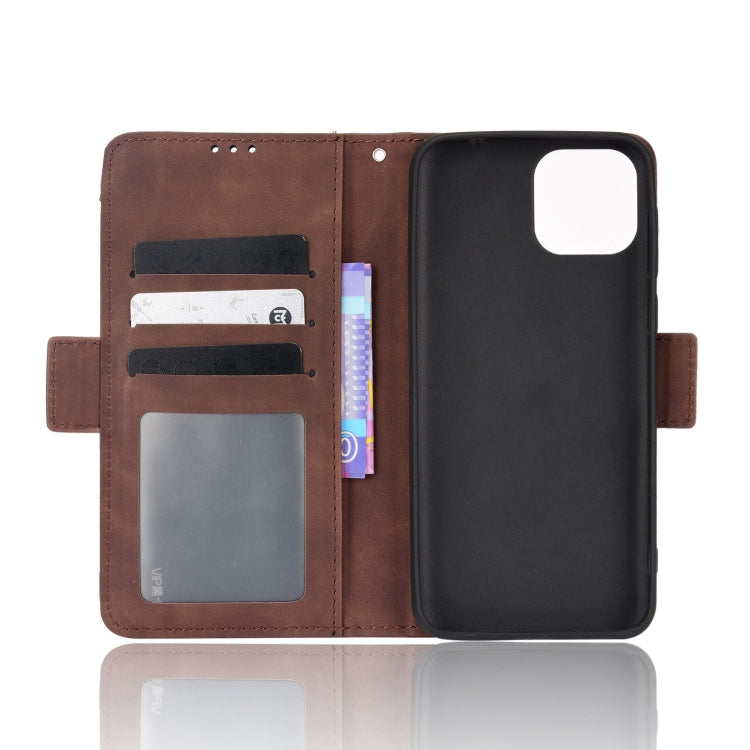 For Ulefone Note 6 / Note 6P Skin Feel Calf Pattern Leather Phone Case