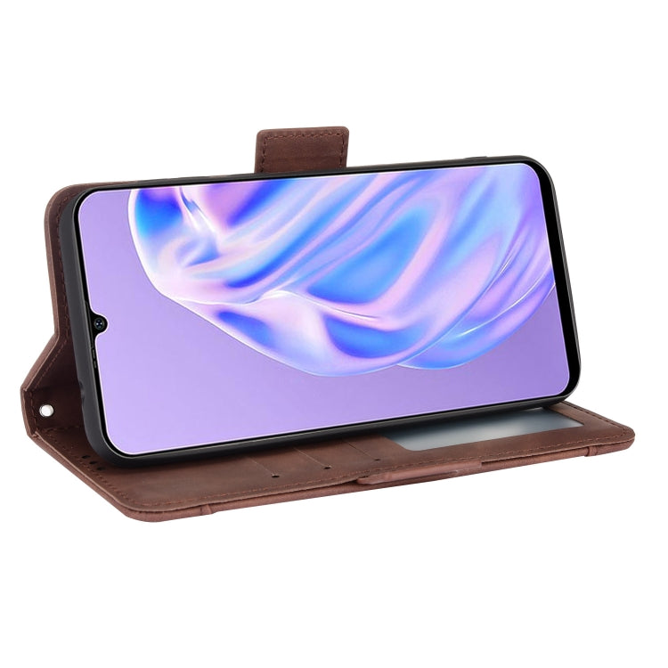 For Ulefone Note 6 / Note 6P Skin Feel Calf Pattern Leather Phone Case