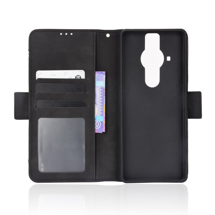 For Sony Xperia Pro-I Skin Feel Calf Pattern Leather Phone Case