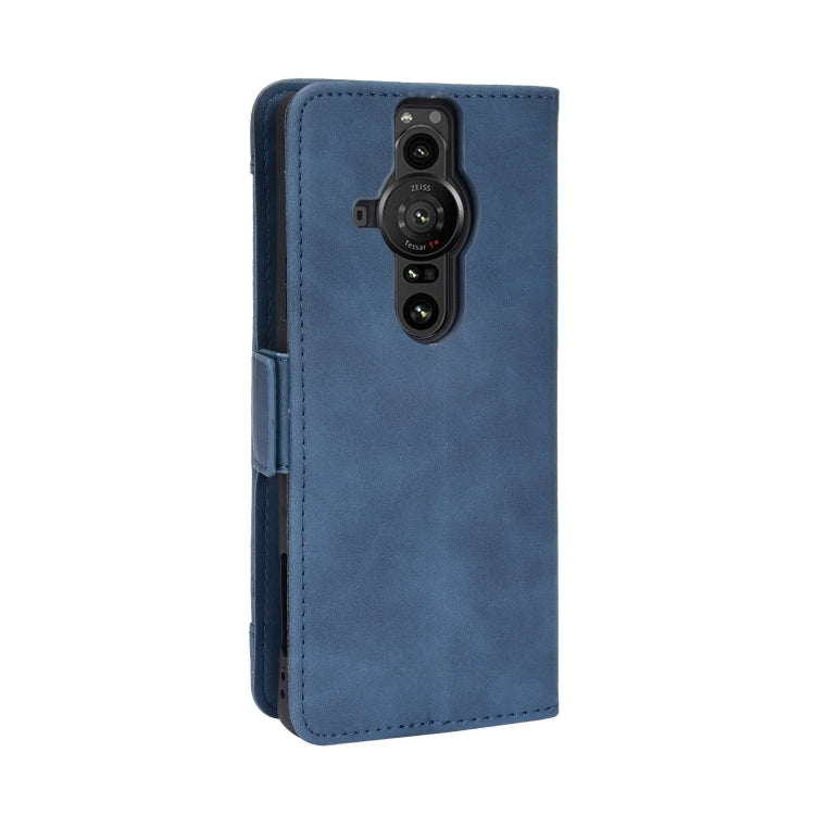 For Sony Xperia Pro-I Skin Feel Calf Pattern Leather Phone Case