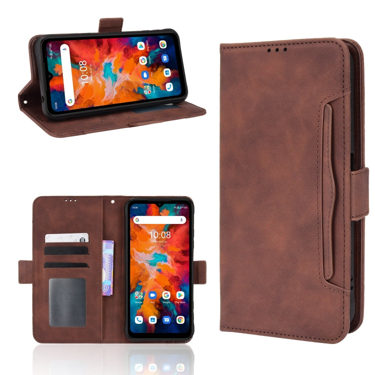 For UMIDIGI BISON X10 Skin Feel Calf Pattern Leather Phone Case