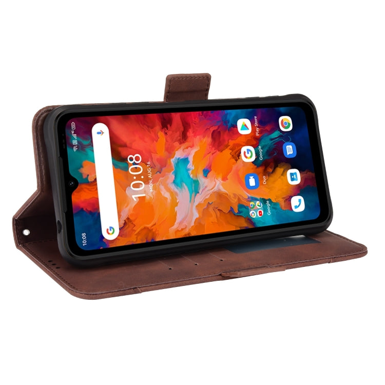 For UMIDIGI BISON X10 Skin Feel Calf Pattern Leather Phone Case