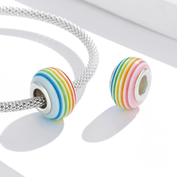 Rainbow Resin Beads DIY Bracelet Necklace Accessories