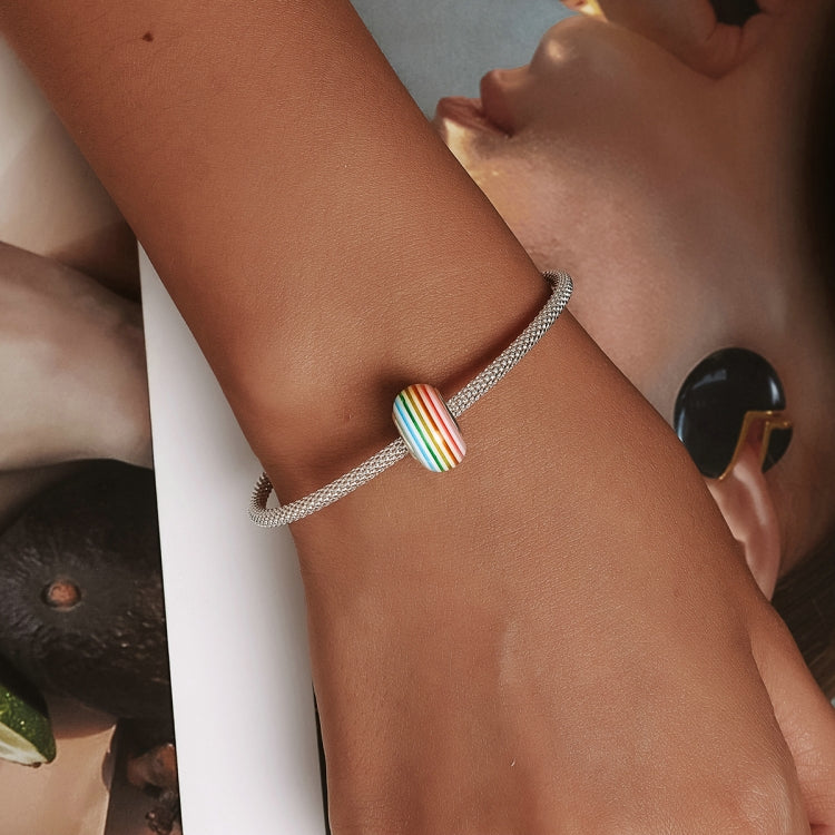 Rainbow Resin Beads DIY Bracelet Necklace Accessories