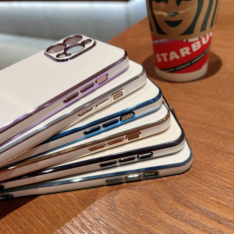 For iPhone 12 Pro Max Electroplating TPU Phone Case with Holder