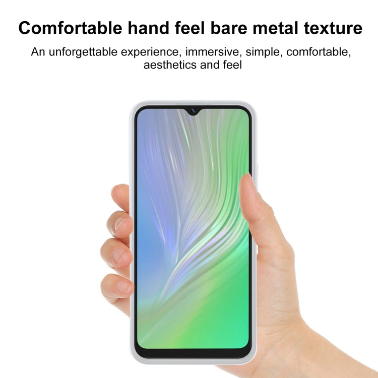 TPU Phone Case For Blackview A55(Transparent White)