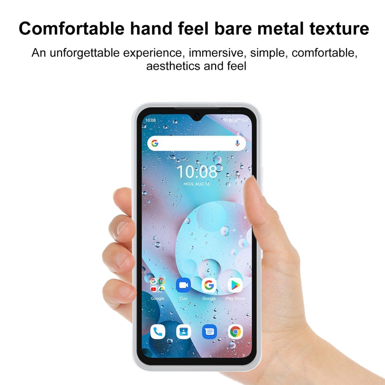 TPU Phone Case For UMIDIGI Bison X10S(Transparent White)