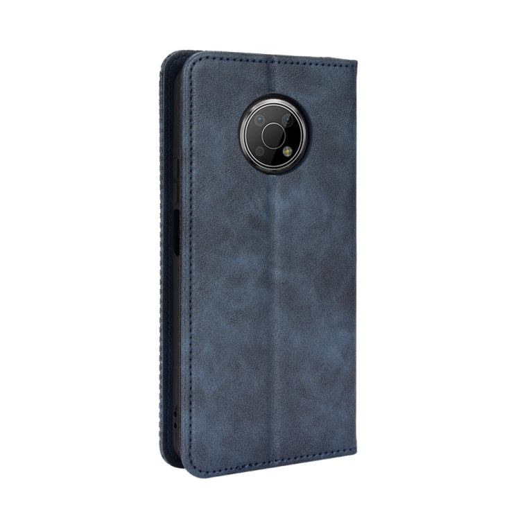 For Nokia G300 Magnetic Buckle Retro Texture Leather Case
