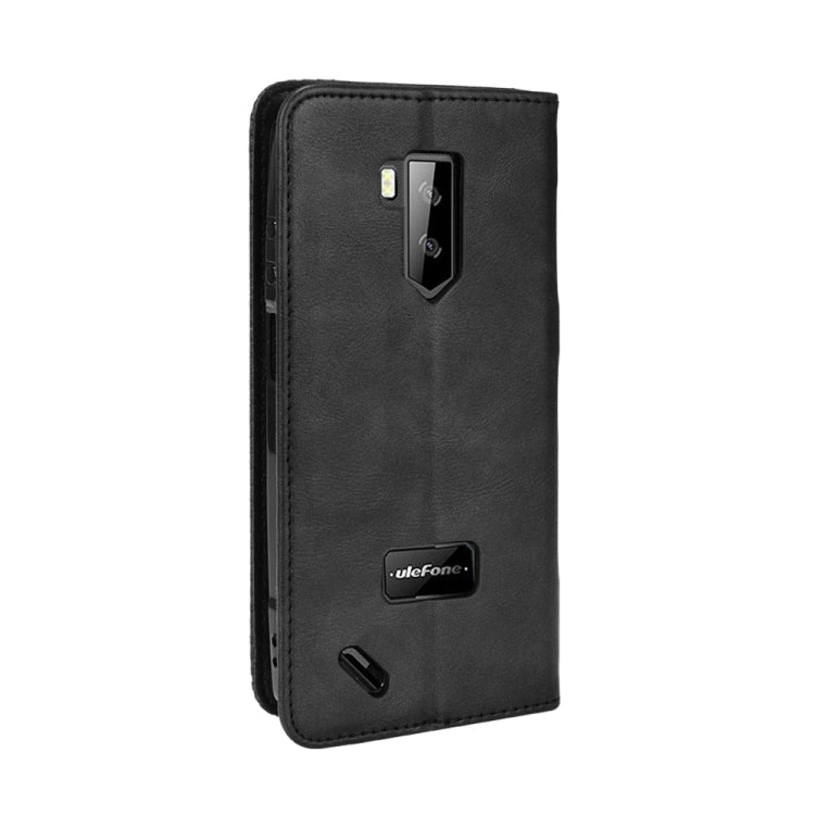 For Ulefone Armor X9 Magnetic Buckle Retro Texture Leather Case