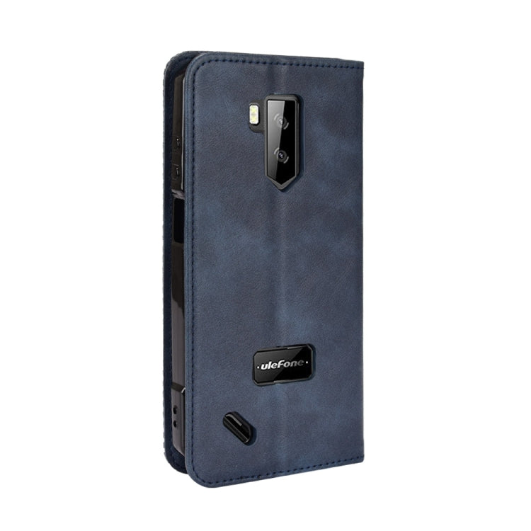 For Ulefone Armor X9 Magnetic Buckle Retro Texture Leather Case