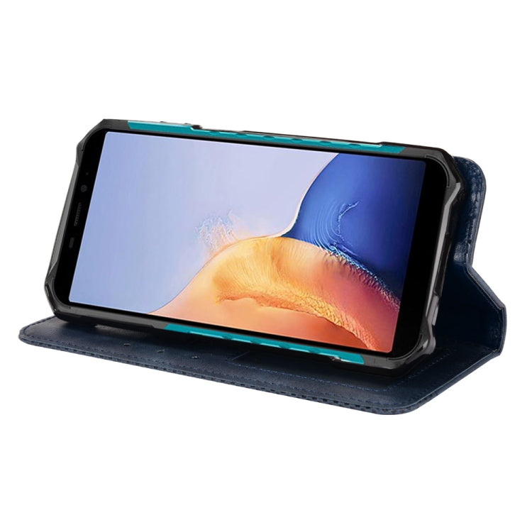 For Ulefone Armor X9 Magnetic Buckle Retro Texture Leather Case