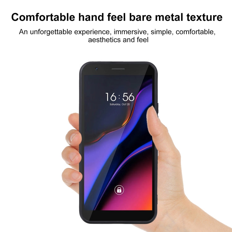 TPU Phone Case For Blackview OSCAL S60 Pro(Black)
