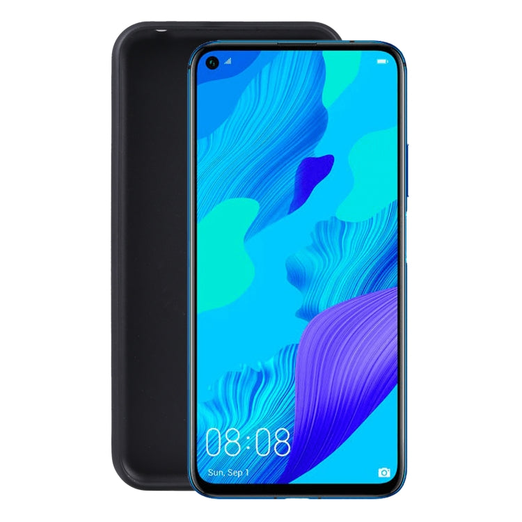 TPU Phone Case For Huawei Nova 5T(Full Matte Black)