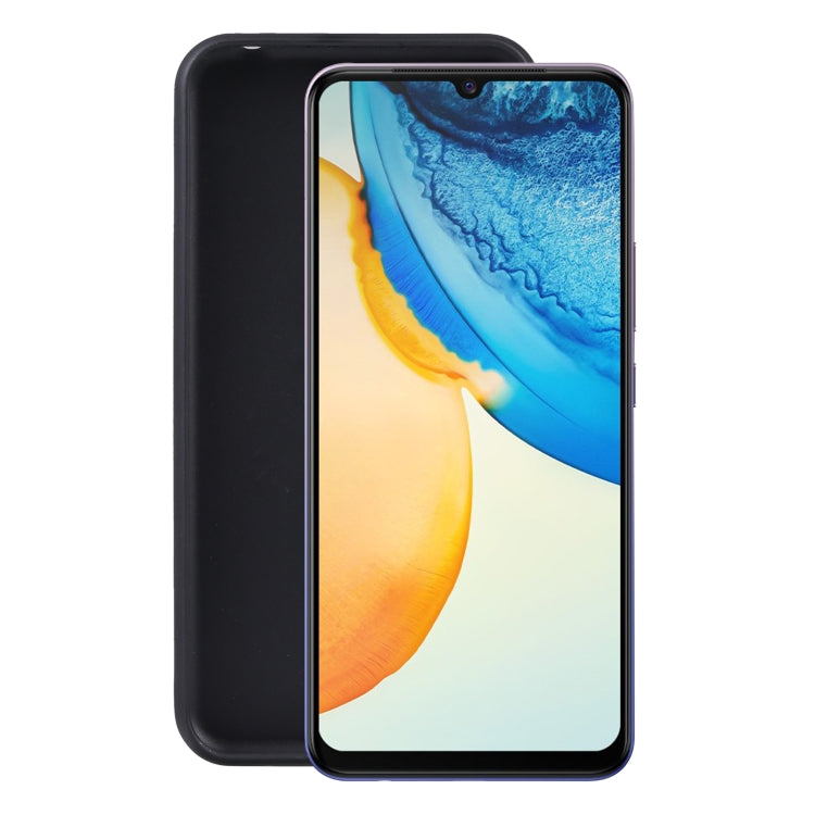 TPU Phone Case For vivo V20 2021(Full Matte Black)