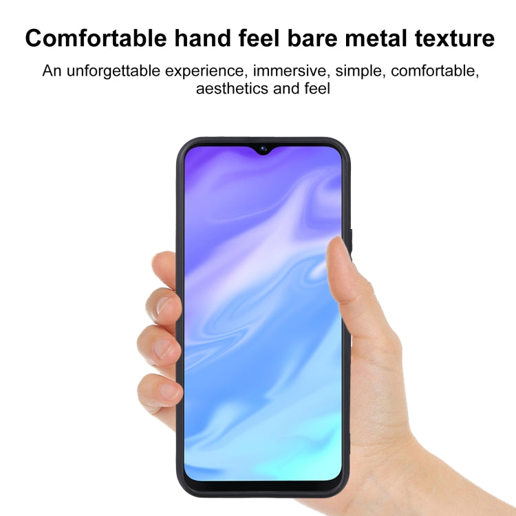 TPU Phone Case For Infinix Itel S16 Pro(Full Matte Black)